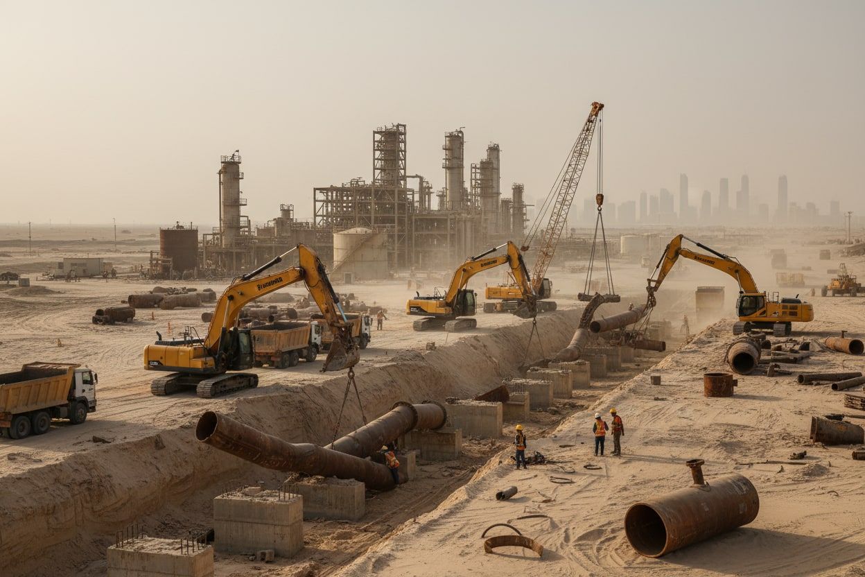Abu Dhabi Raffinerie — Rückbau & Entsorgung Phase II