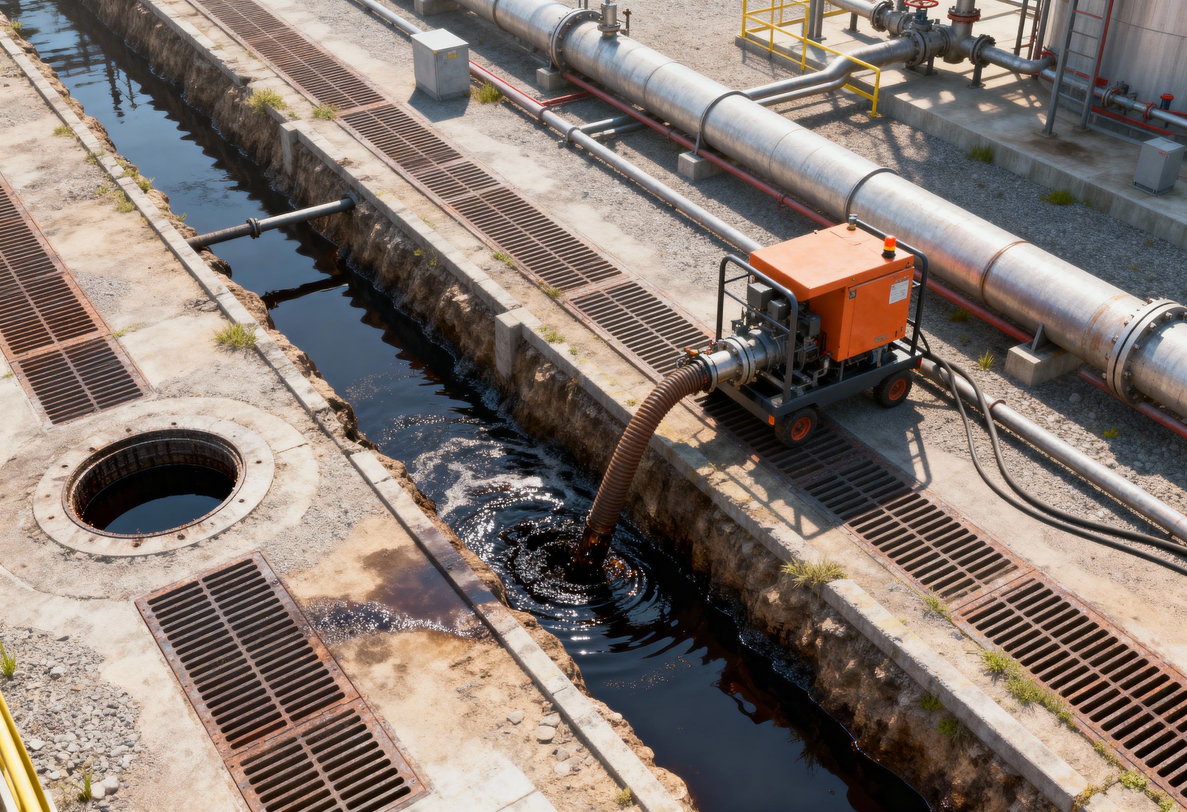 Tank Cleaning — Taweelah Power Plant